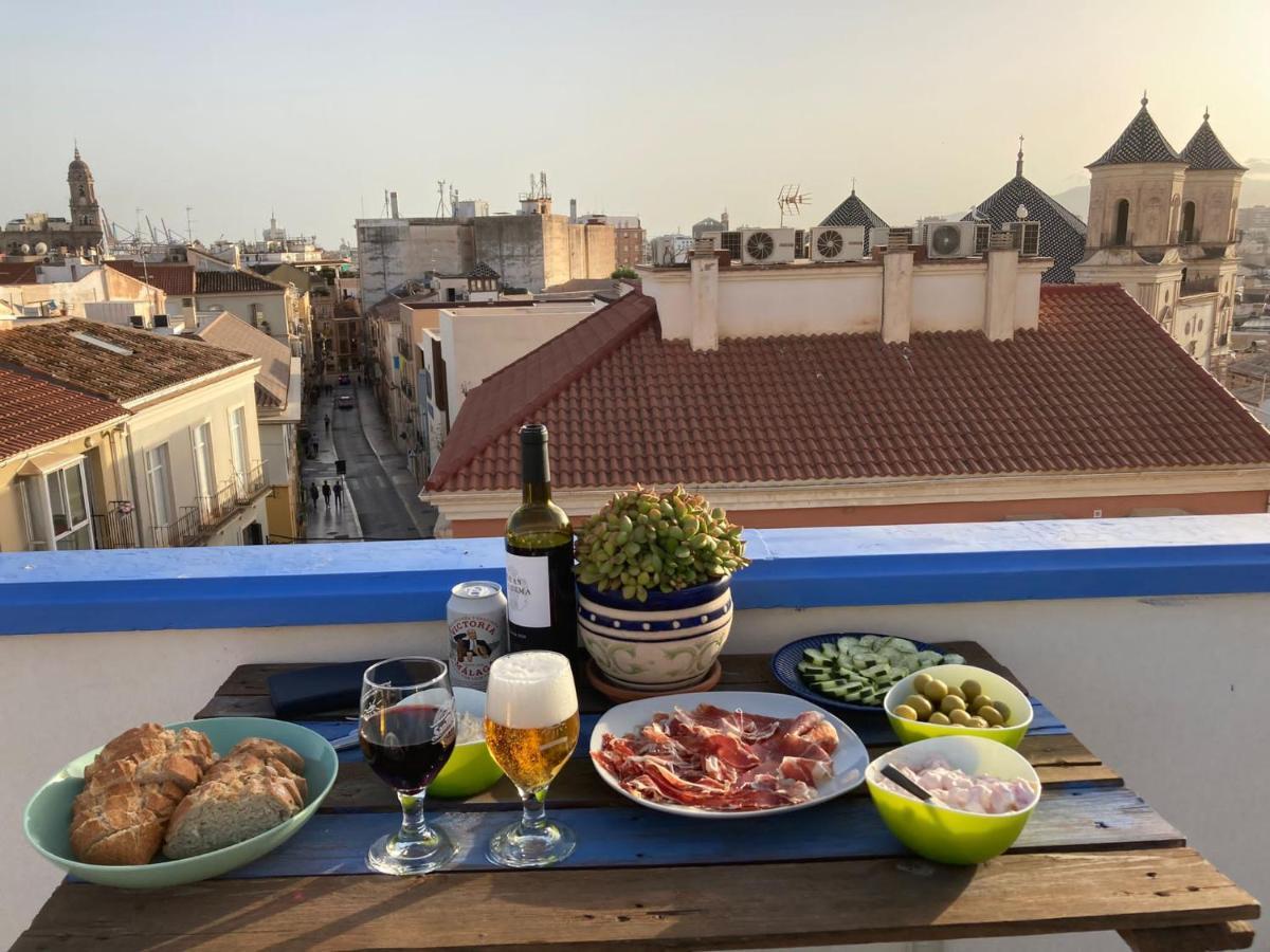 Charming Home With Private Terrace,Heart Of Málaga Exterior foto