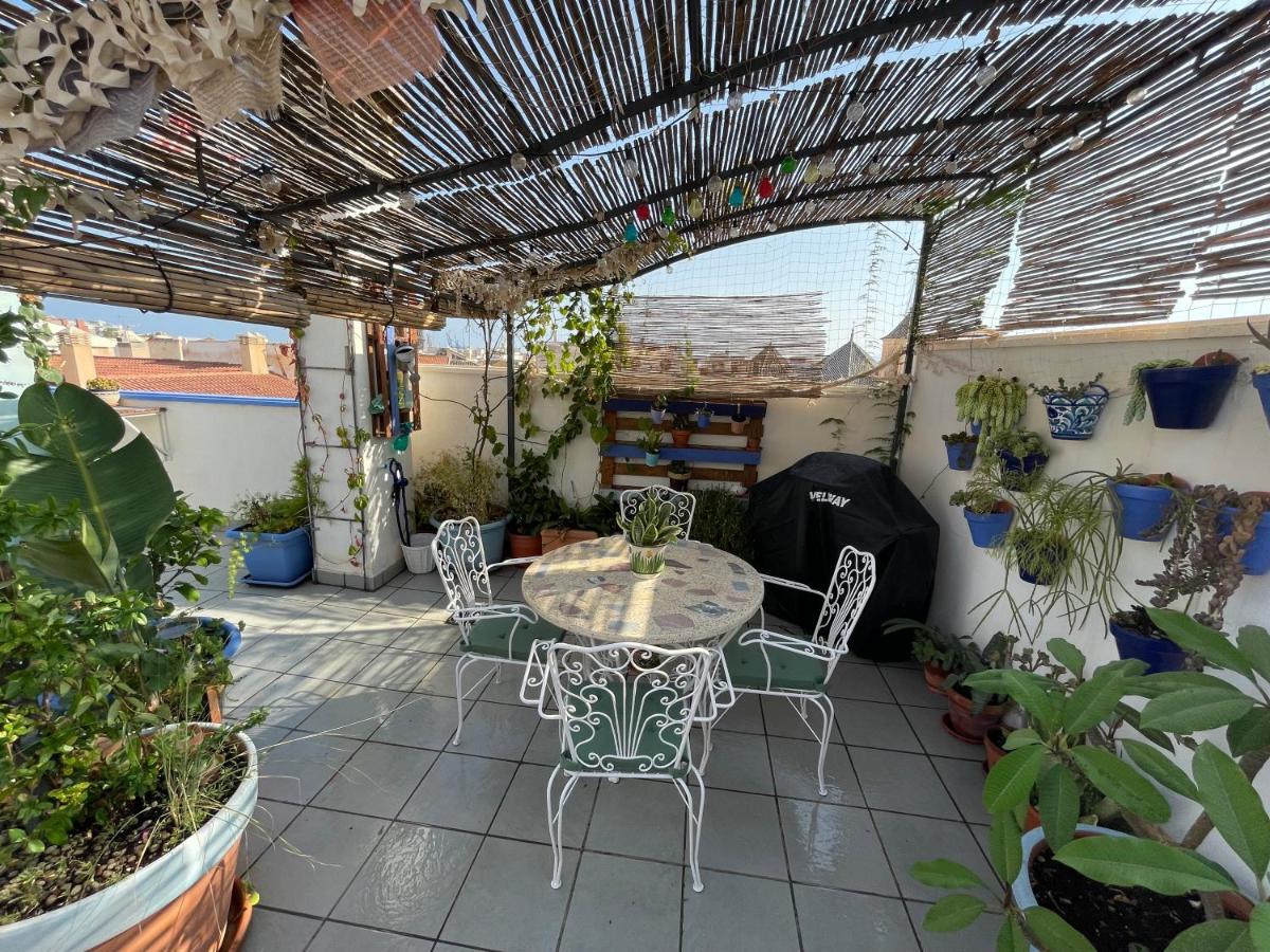 Charming Home With Private Terrace,Heart Of Málaga Exterior foto